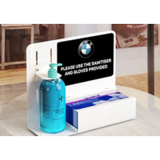 Branded Desktop Hand Sanitiser Station