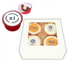 4 x Branded Cupcakes