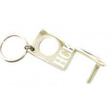 Hygiene Hook Metal Keyring